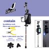 Multiple Crutch for Adult Seniors Walk Travel Ergonomic Stick Aluminum Portable Cane Adjustable Height include Night light Storage Bag Cup Holder Bell