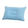 Portable Fold Inflatable Air Pillow Outdoor Travel Sleeping Camping PVC Neck Stretcher Backrest Plane Comfortable Pillow