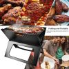 Portable barbecue grill, foldable charcoal grill, camping garden, outdoor travel